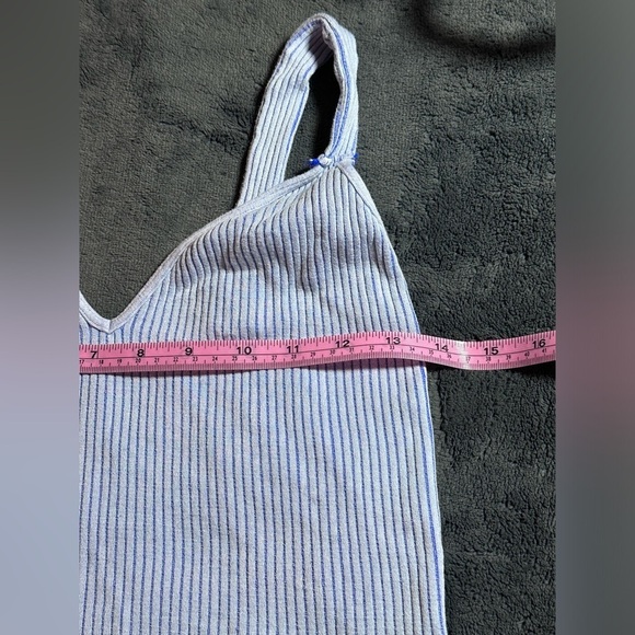 NWOT Free People Intimates Solid Rib Brami Light Blue M/L - Picture 11 of 11